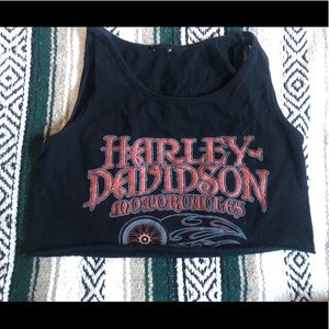 Harley Davidson tank